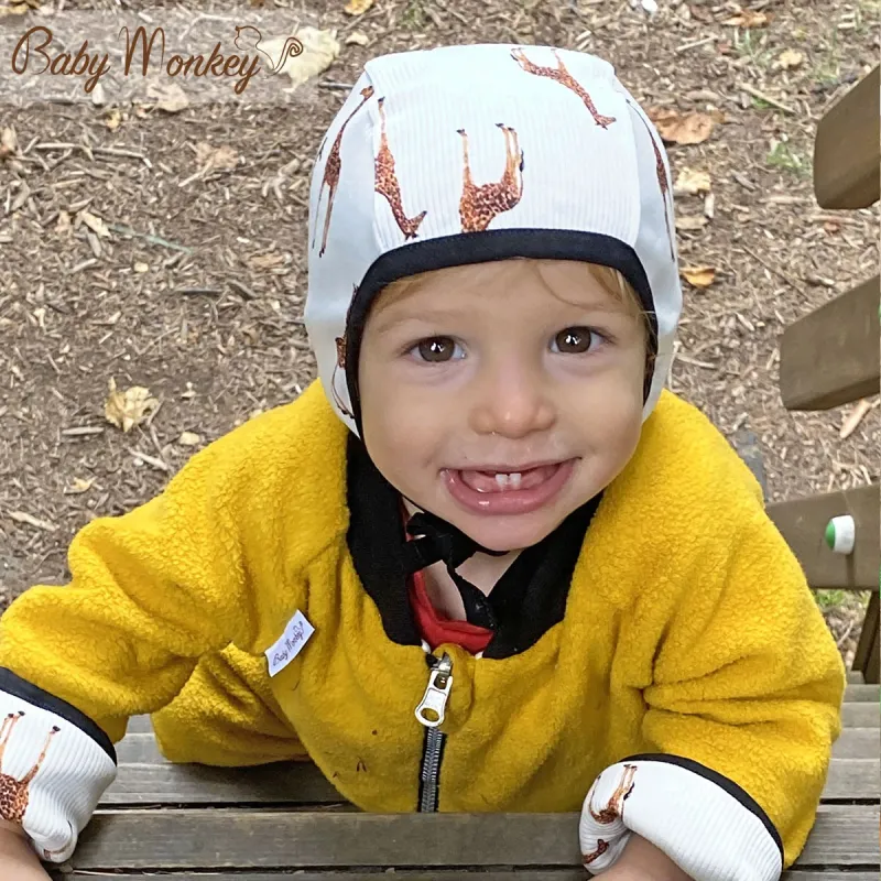 Hütchen mit Bändel | Baby und Kinder