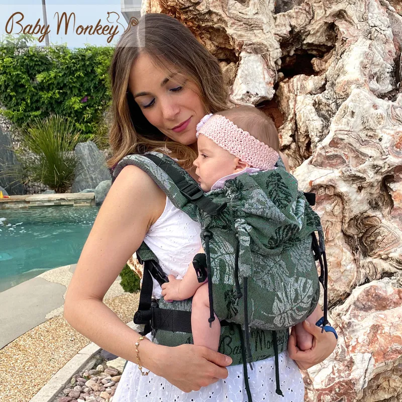 Innovaciones Ms Marsupio Neonato Morbido Zaino Porta Bebè 3+M Fino A 15