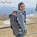 Cover Babywearing invernale - Grigio/Flora