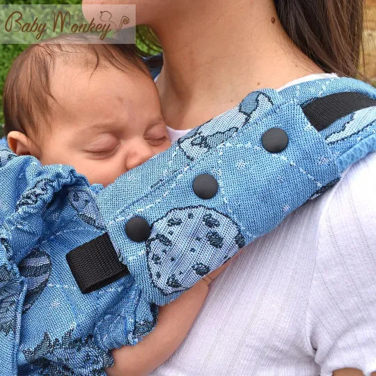 Space Glitter - Protège Bretelles  pour porte-bébé et ceinture de sécurité de voiture