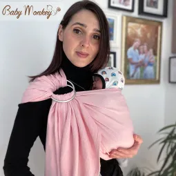 Fascia ad anelli e ring sling per neonati e bebè