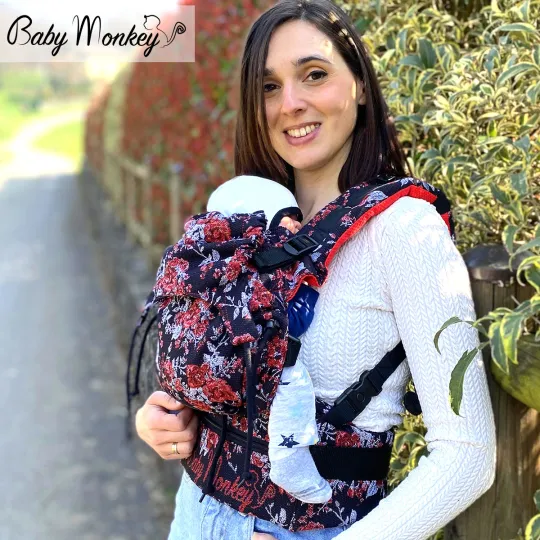 Rose| Regolo Ergonomic Baby Carrier