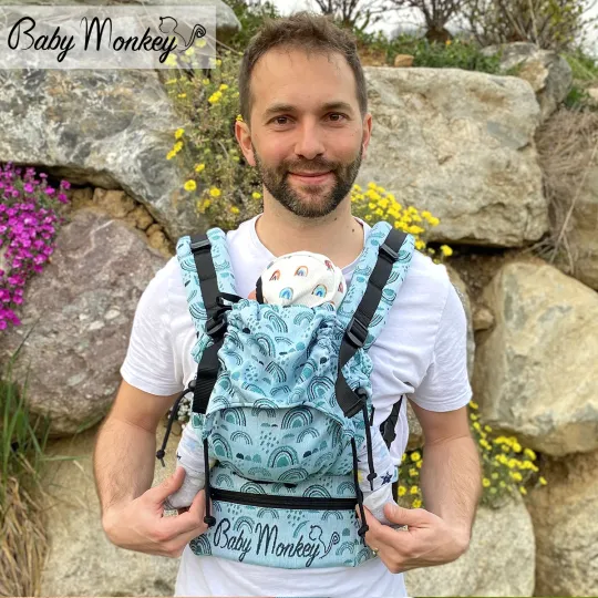 Rainbow | Regolo Ergonomic Baby Carrier