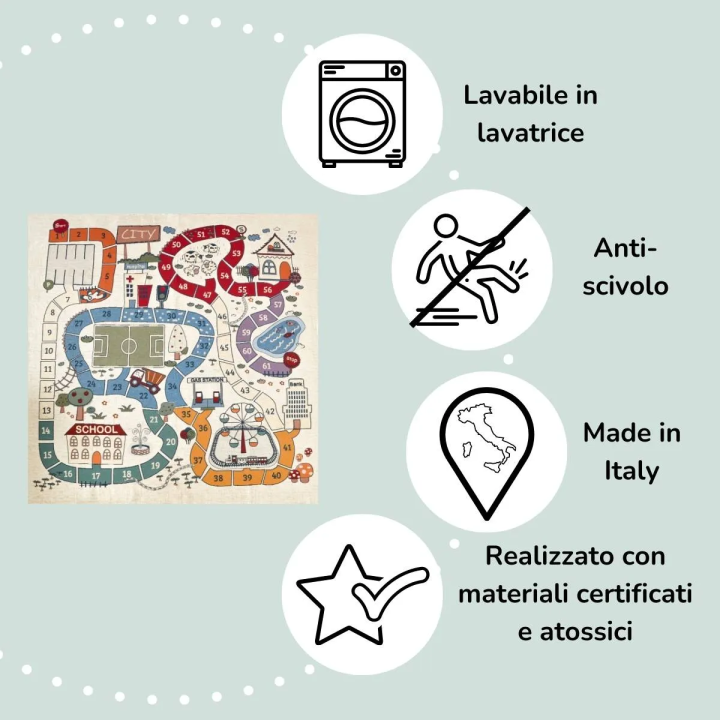 BabyCity Dinamico - Indoor / Outdoor Spielmatte