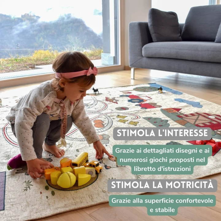 BabyFarm Dinamico - Indoor / Outdoor Spielmatte