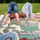 BabyHome Dinamico - Alfombra de juego interior/exterior