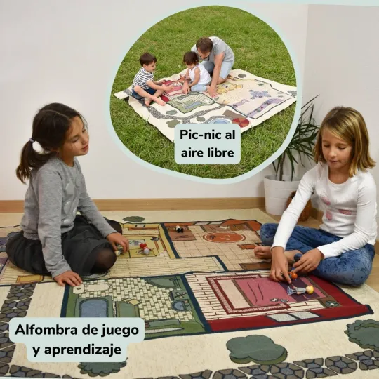 BabyHome Dinamico - Alfombra de juego interior/exterior