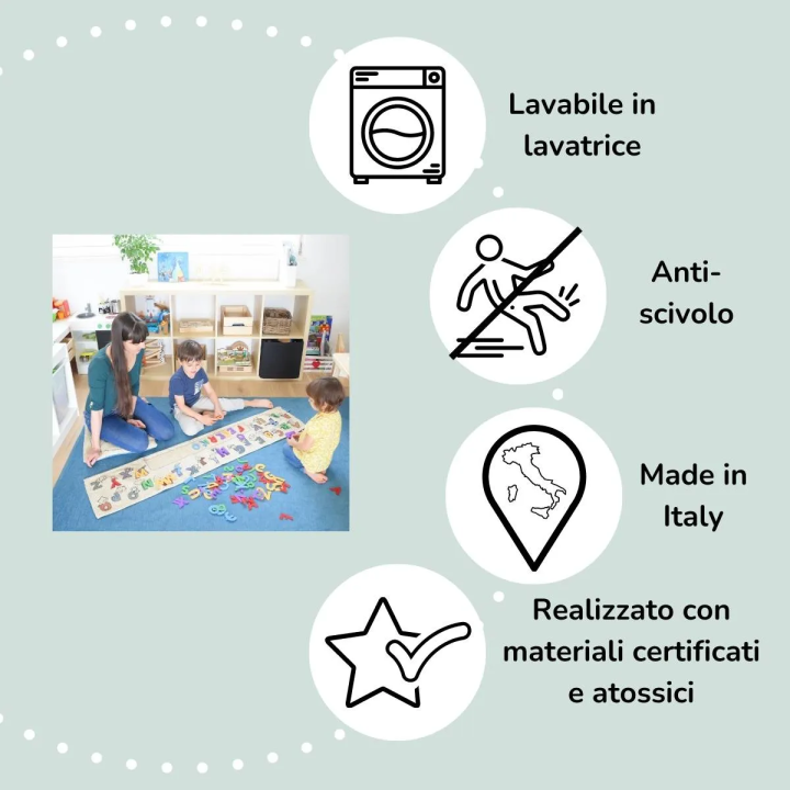 BabyABC - Alfombra Juego y aprendo con las letras