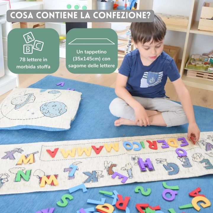 BabyABC - Alfombra Juego y aprendo con las letras