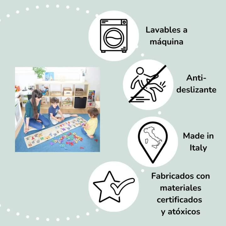 BabyABC - Alfombra Juego y aprendo con las letras