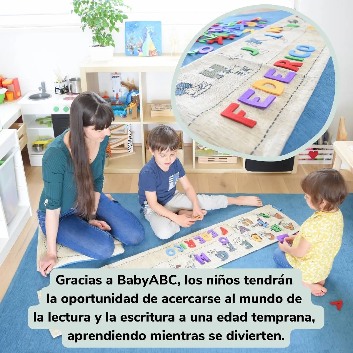 BabyABC - Alfombra Juego y aprendo con las letras