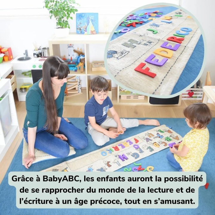 BabyABC - Alfombra Juego y aprendo con las letras