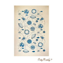 Space and Planet | Kids' Rug
