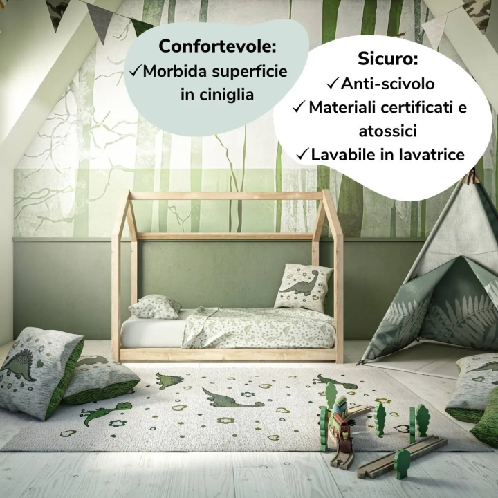 Tapis Chambre Enfants et Bébés | Dinosaure