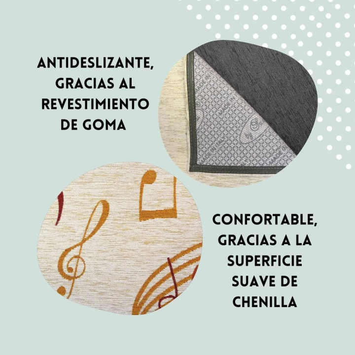 Tappeto d'arredo cameretta bambino musica