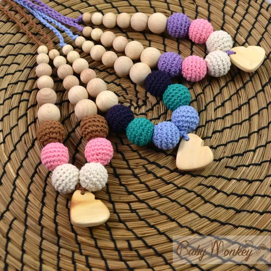 Breastfeeding best sale beads necklace