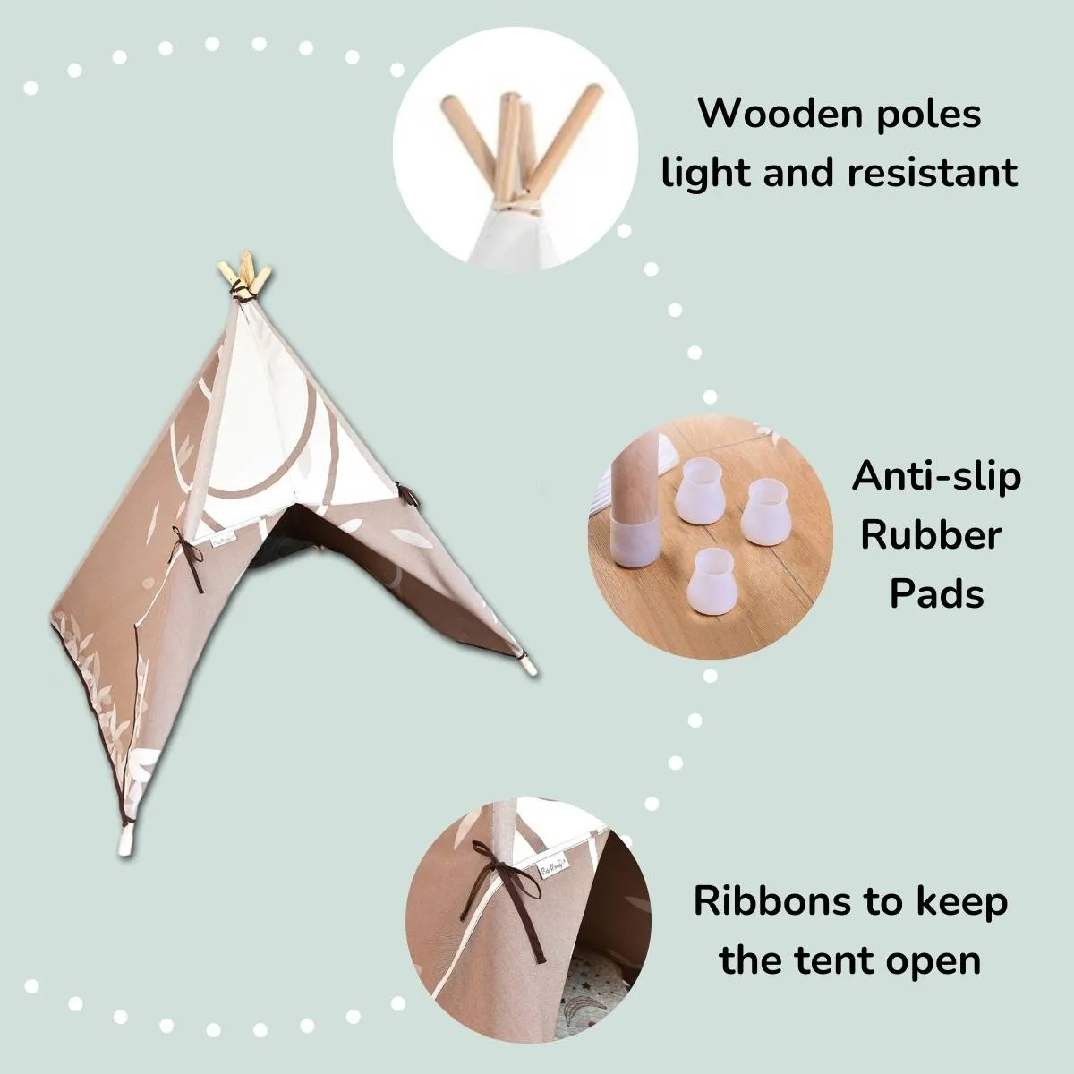 Kids' Teepee Tents