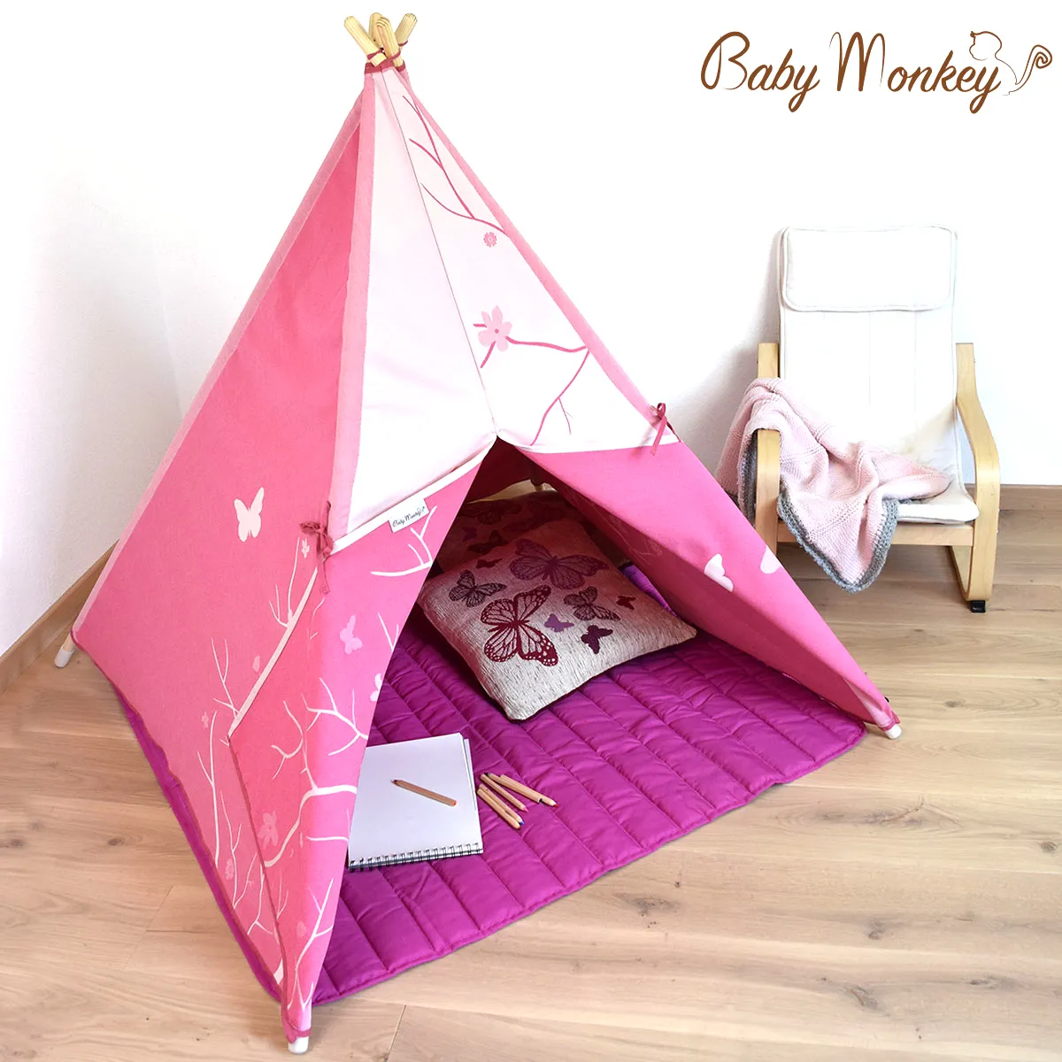 Tenda gioco indiano Teepee per bambini