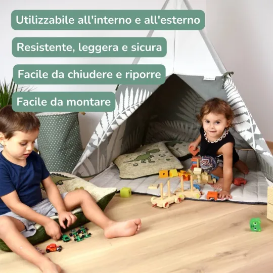 Tenda gioco indiano Teepee per bambini