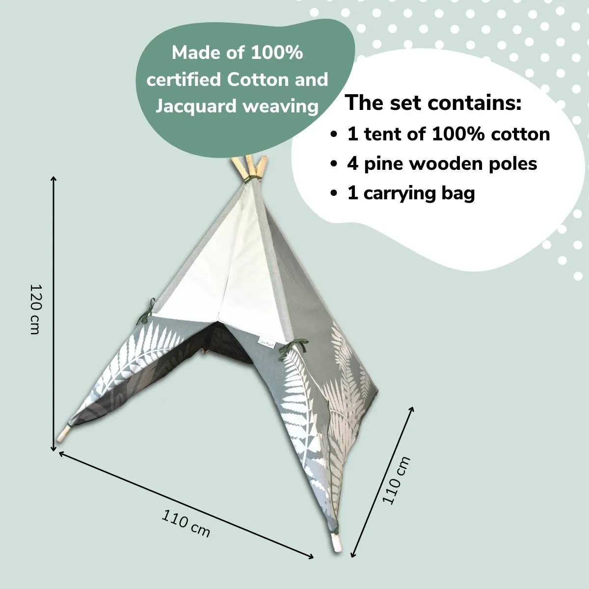 Kids' Teepee Tents