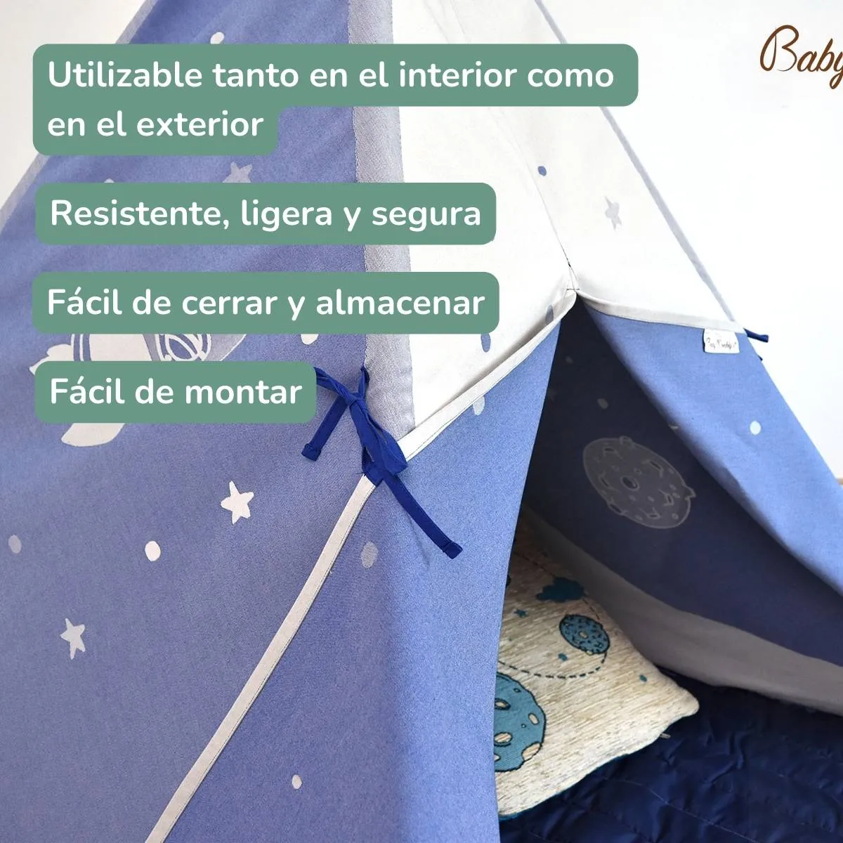 Tenda gioco indiano Teepee per bambini