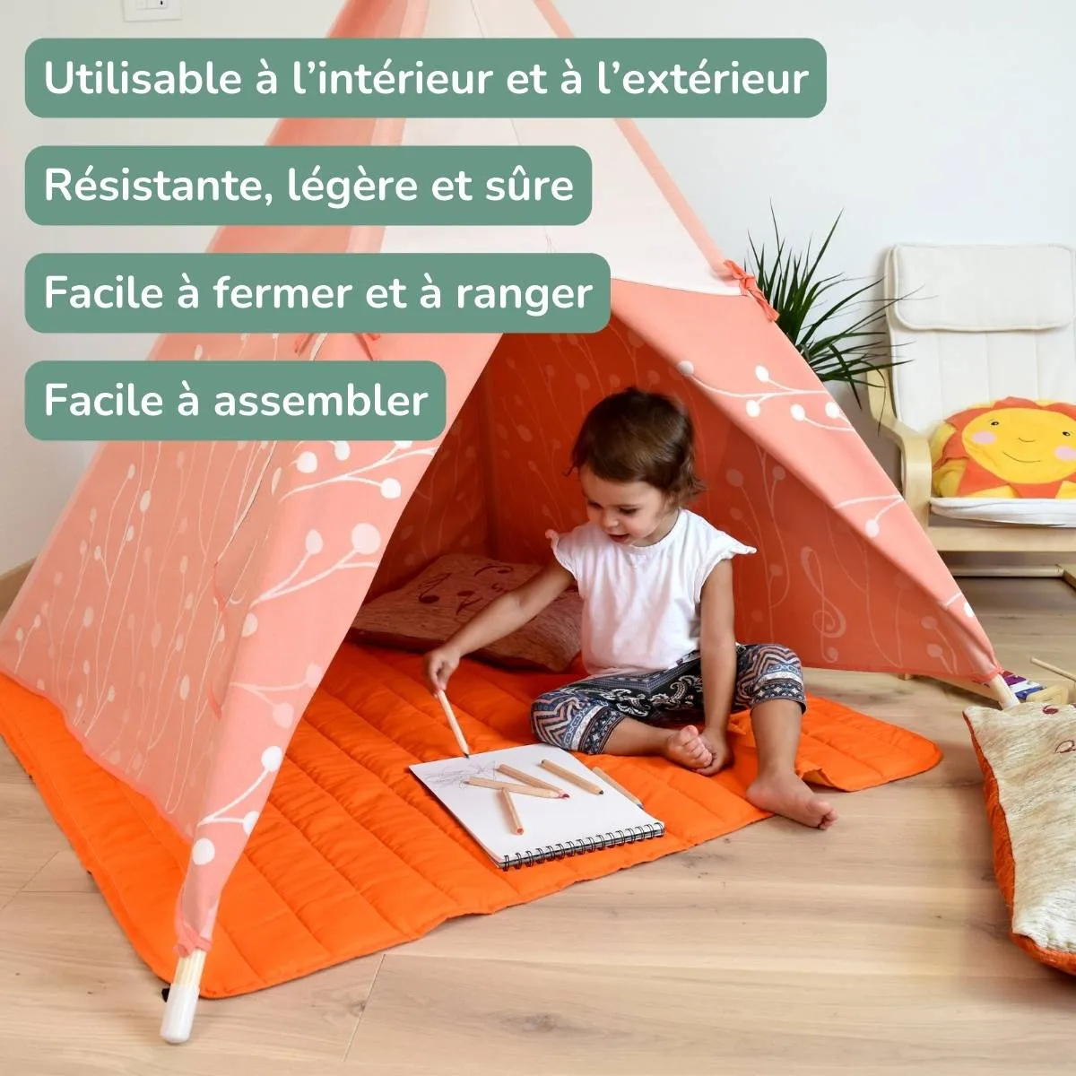 Kids' Teepee Tents