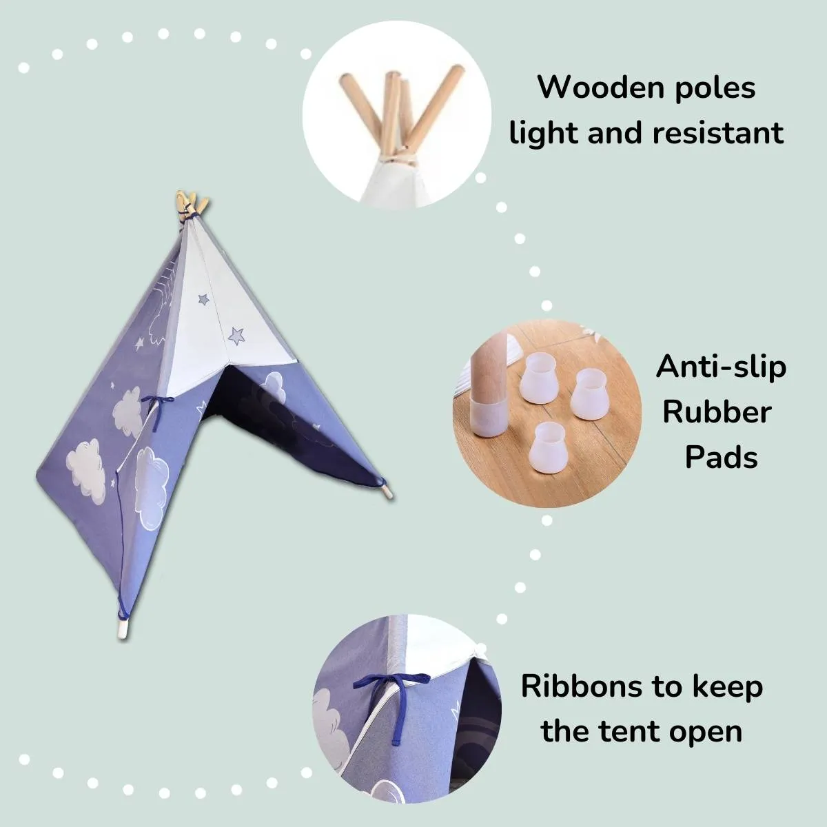 Kids' Teepee Tents