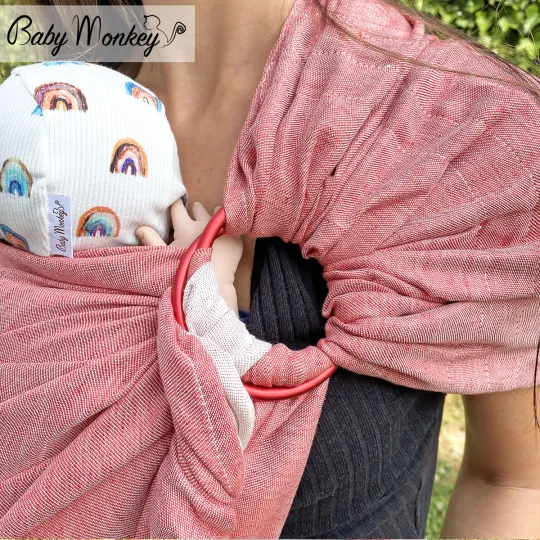 Bandoleras y ring sling para bebé y niño