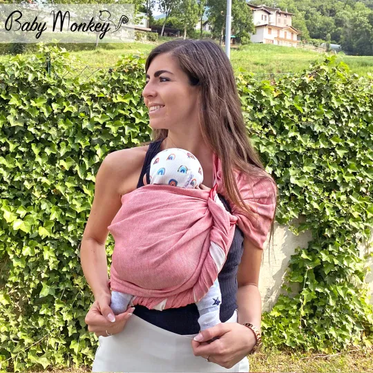 Ring sling pour bébé et enfant