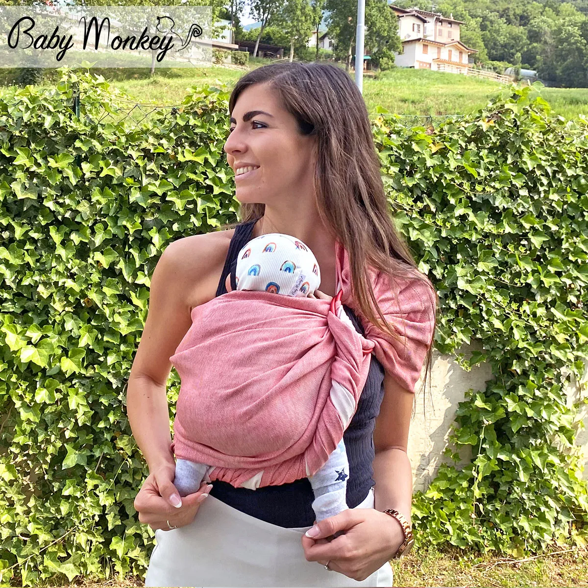 Ring sling für Baby und Kinder