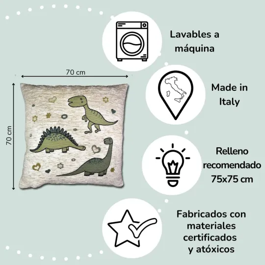 Juego 2 Fundas Para Cojines Decorativos Peluche Minimalista