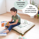 Copri Cuscino Pouf cameretta bambino dinosauro