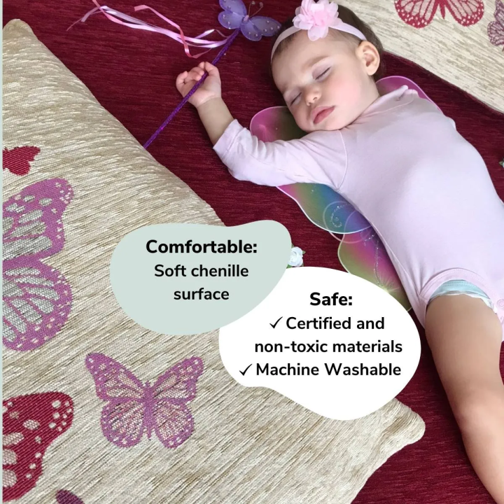 Fundas de Cojin infantiles con mariposas