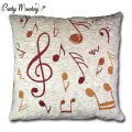 Musical Notes Cushion Cover kids room