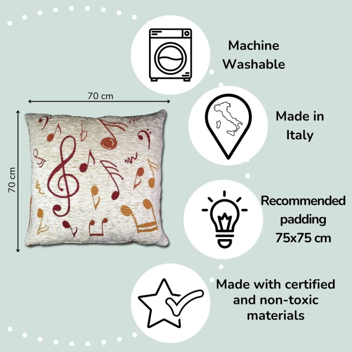 Copri Cuscino Pouf cameretta bambino Symphony