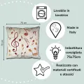 Copri Cuscino Pouf cameretta bambino Symphony