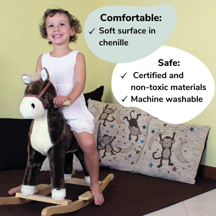 Trío de Fundas de Cojines infantiles - monos