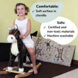 Cuscino per cameretta bambino scimmia