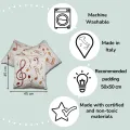 Musical Notes | Trio of Cushion Covers for kids