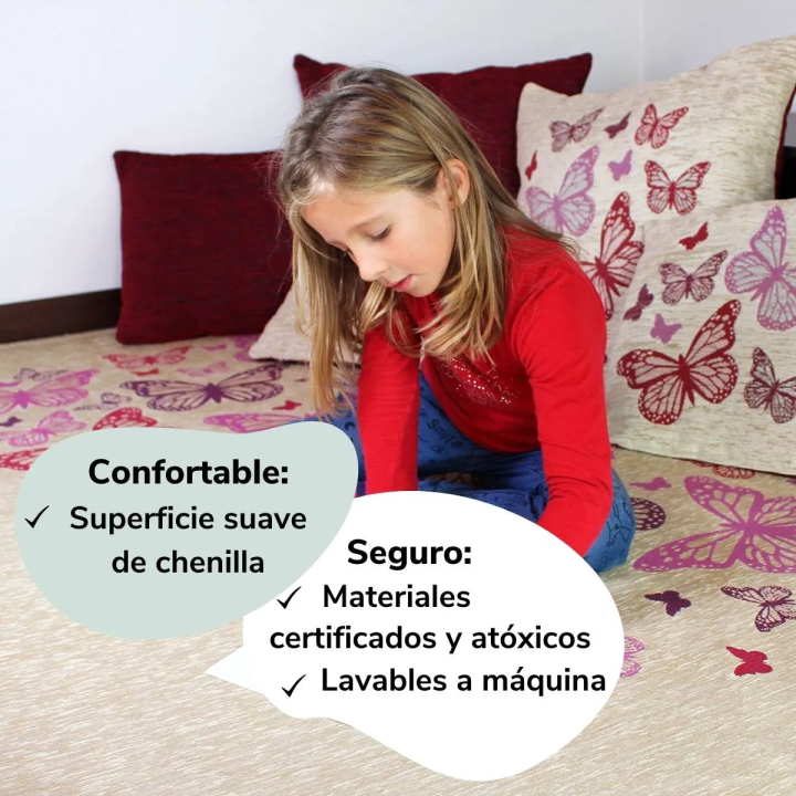 Butterfly Trio of Cushions Covers for children