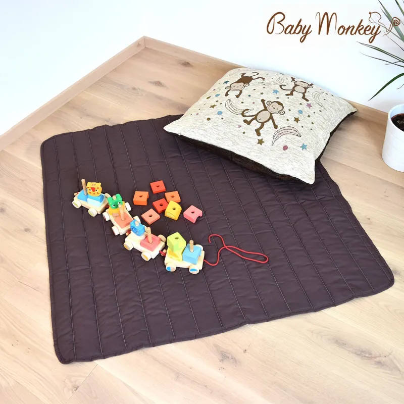 Tapis de jeu rembourré pour bébé