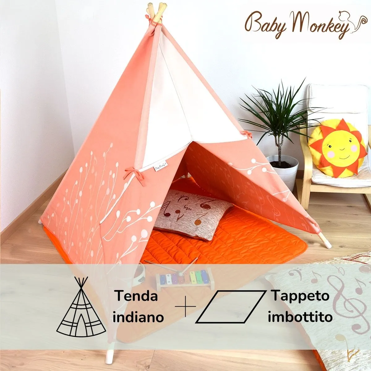 Symphony - Set Tenda indiano Teepee