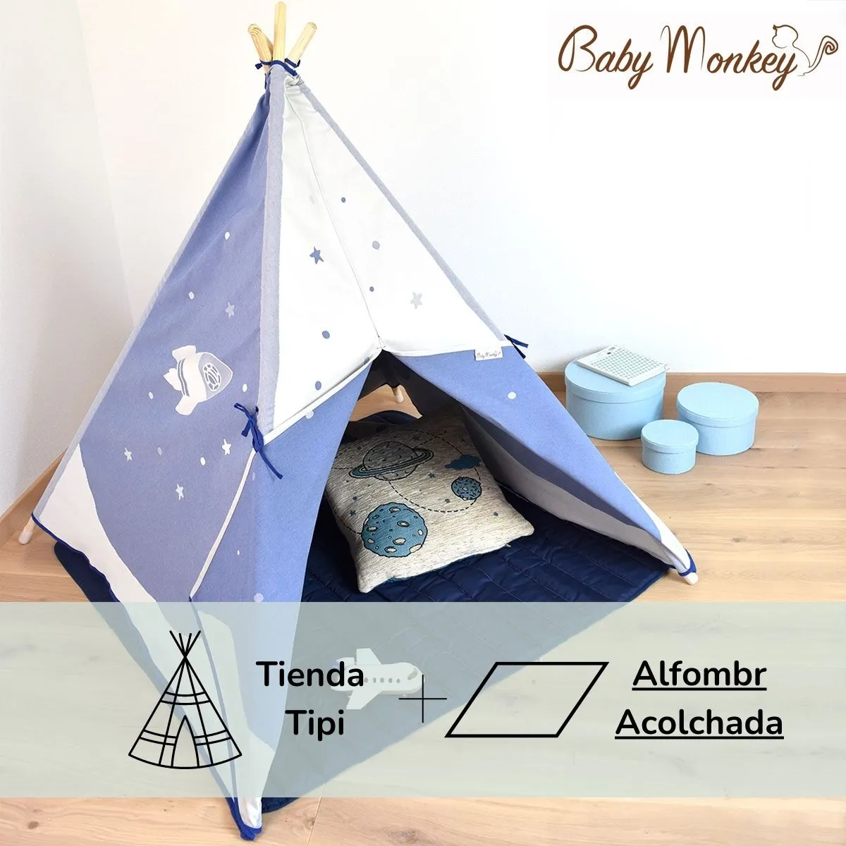 Space -  Set Tente Indiana Teepee