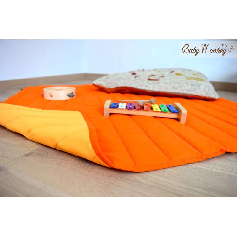 Padded play mat for babies