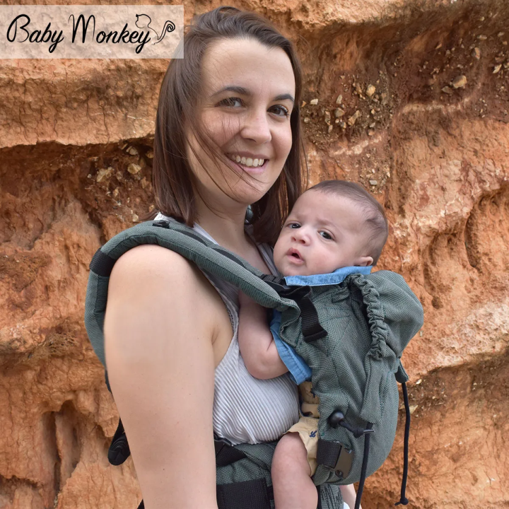 Marsupio ergonomico BabyMonkey Regolo | Dalla nascita