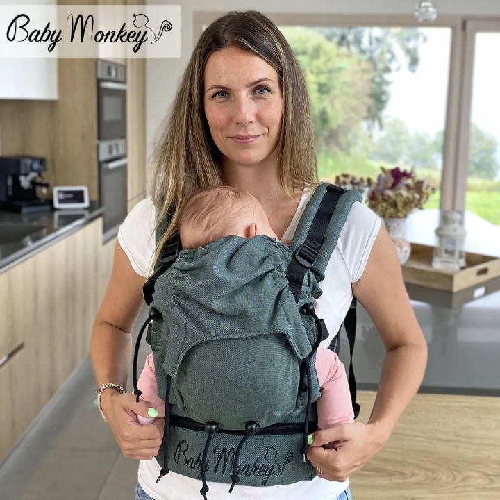 Marsupio ergonomico BabyMonkey Regolo | Dalla nascita