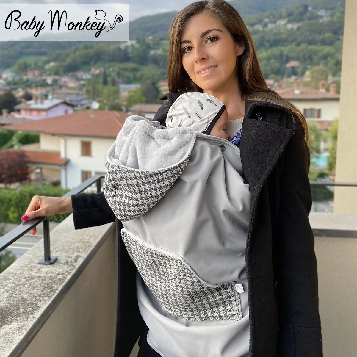 Baby Carrier Cover - grey