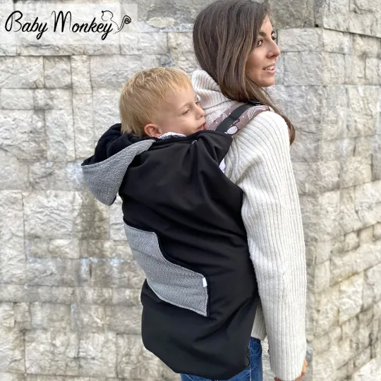 Winter Cover Babywearing - Green/Willow