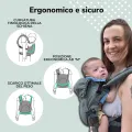 Marsupio ergonomico BabyMonkey Regolo | Dalla nascita