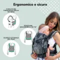 Rainforest | Regolo Ergonomic Baby Carrier